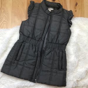 Tulle Quilted Puffer Vest